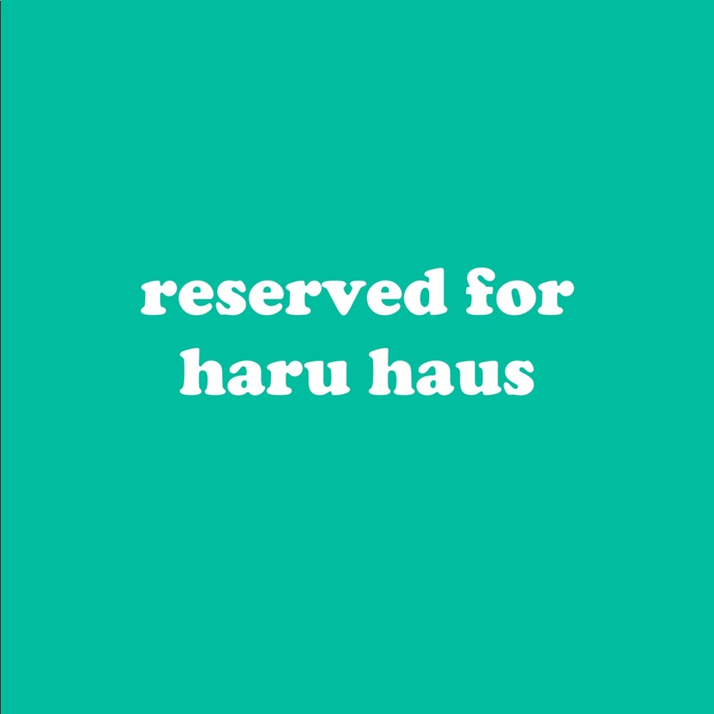 RESERVED haru haus picnic basket